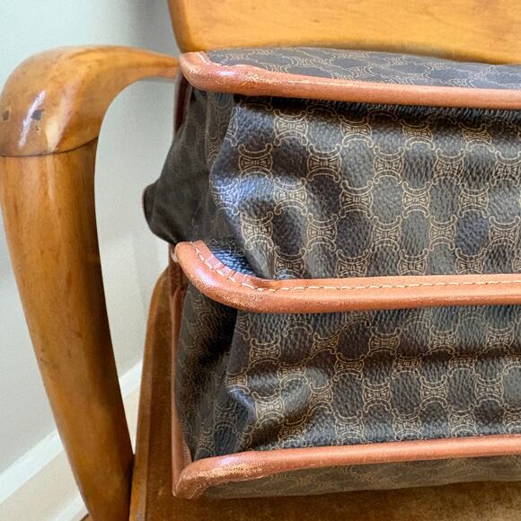 Celine Brown and Tan Travel Bag - Picture 7 of 13